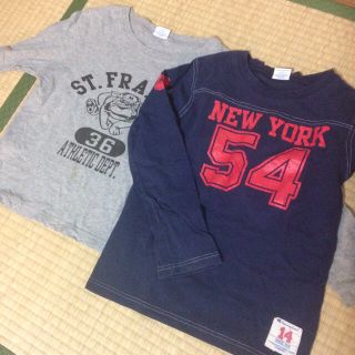 チャンピオン(Champion)の専用   チャンピオン 長袖 Ｔシャツ 2枚セット 140(Tシャツ/カットソー)