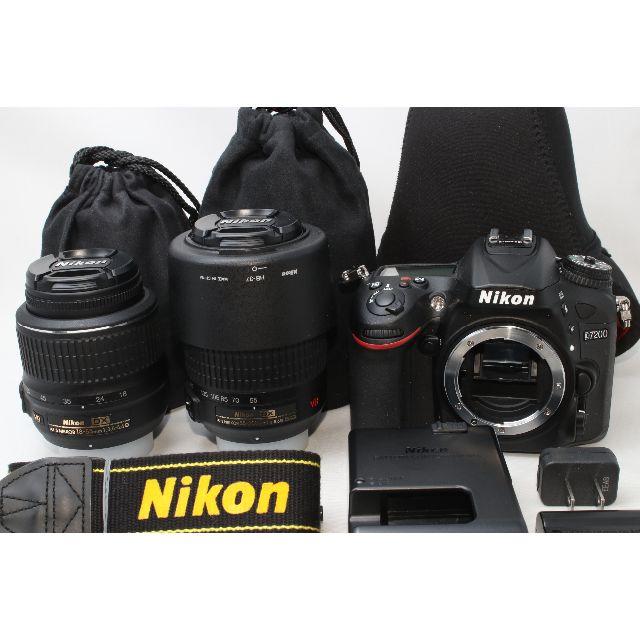 ★美品★ Nikon D7200 ダブルレンズセット