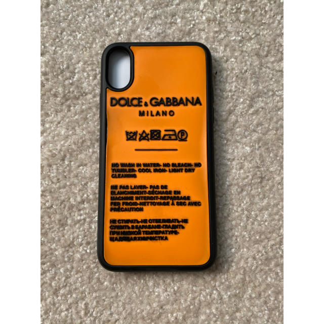 DOLCE&GABBANA(ドルチェアンドガッバーナ)のドルガバ　iPhoneXケース スマホ/家電/カメラのスマホアクセサリー(iPhoneケース)の商品写真