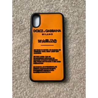 ドルチェアンドガッバーナ(DOLCE&GABBANA)のドルガバ　iPhoneXケース(iPhoneケース)