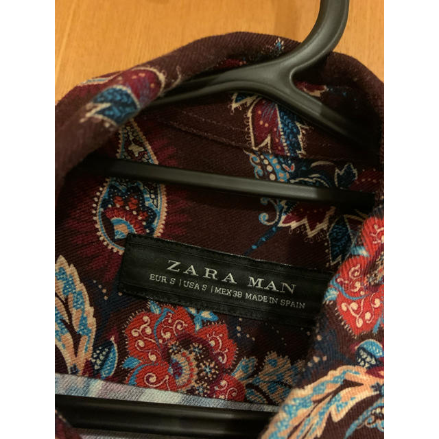 ZARA(ザラ)の【ZARA MAN】ペイズリーシャツ メンズのトップス(シャツ)の商品写真