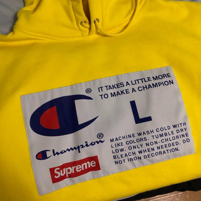 Supreme Champion Big ravel hoodie