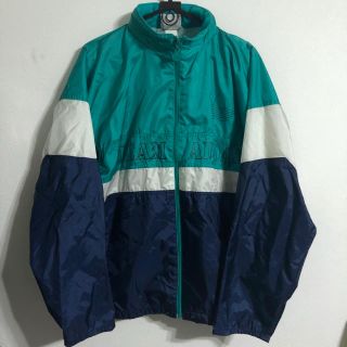 アディダス(adidas)のアディダス 90s  ナイロンジャケット　グリーン(ナイロンジャケット)