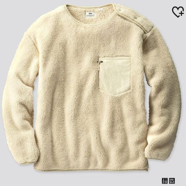 UNIQLO(ユニクロ)のUNIQLO フリースプルオーバー メンズのトップス(その他)の商品写真