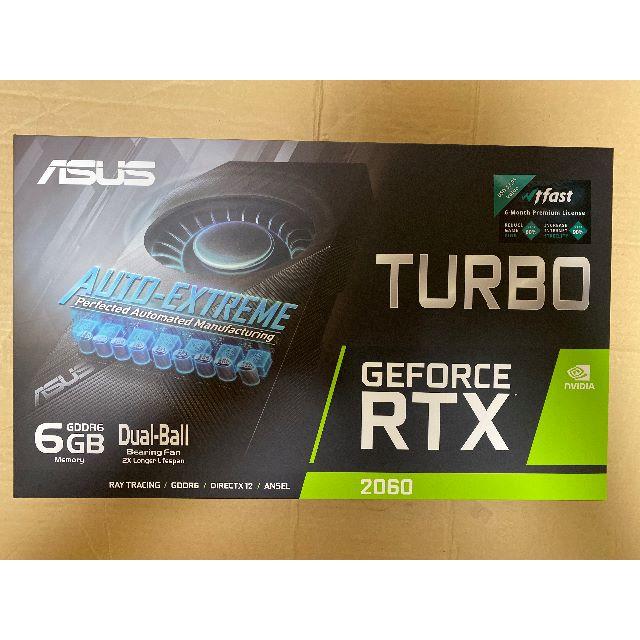 スマホ/家電/カメラ新品未開封 ASUS TURBO-RTX2060-6G