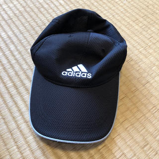 アディダス(adidas)のadidasのキャップ(黒)(キャップ)