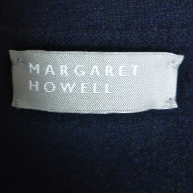 MARGARET HOWELL(マーガレットハウエル)のMARGARET HOWELL カシミヤ ニットベスト レディースのトップス(ベスト/ジレ)の商品写真