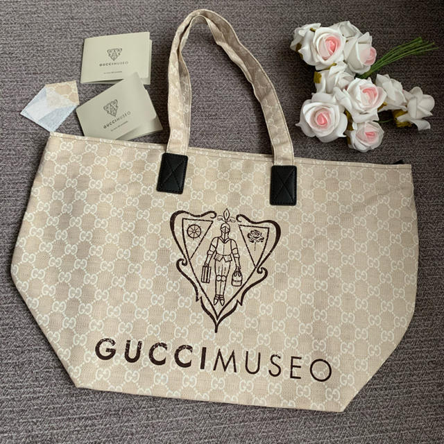 Gucci(グッチ)の新品未使用イタリアフィレンツェGUCCIミュゼオ直営店購入  レディースのバッグ(トートバッグ)の商品写真