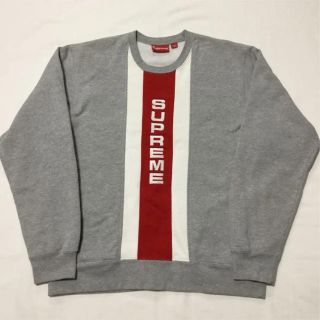 シュプリーム(Supreme)のsupreme Vertical Logo Panel Crewneck 希少(スウェット)