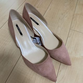 ザラ(ZARA)のZARA スウェード調パンプス 未使用(ハイヒール/パンプス)