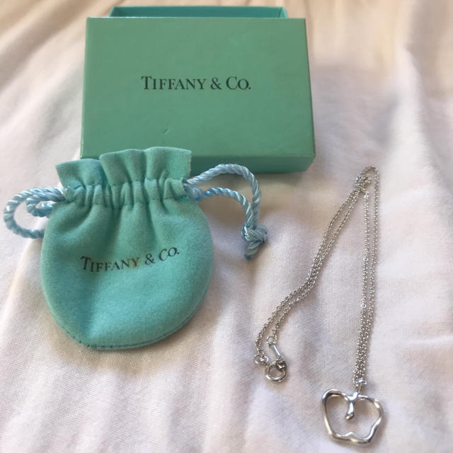 Tiffany & Co.(ティファニー)の正規店にてクリーニング済み　アップル　ネックレス レディースのアクセサリー(ネックレス)の商品写真