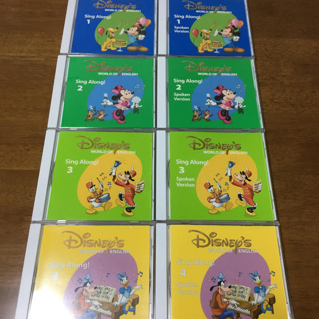 新品在庫あ】 Disney - なっつん7974様専用DWE シングアロング CD 絵本