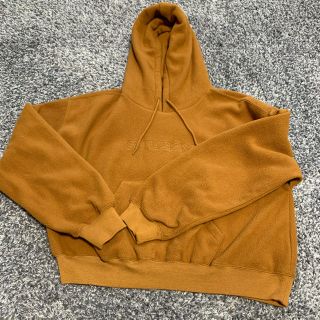 ステューシー(STUSSY)の最終お値下げSTUSSY パーカー　フリース フーディ　ブラウン(パーカー)