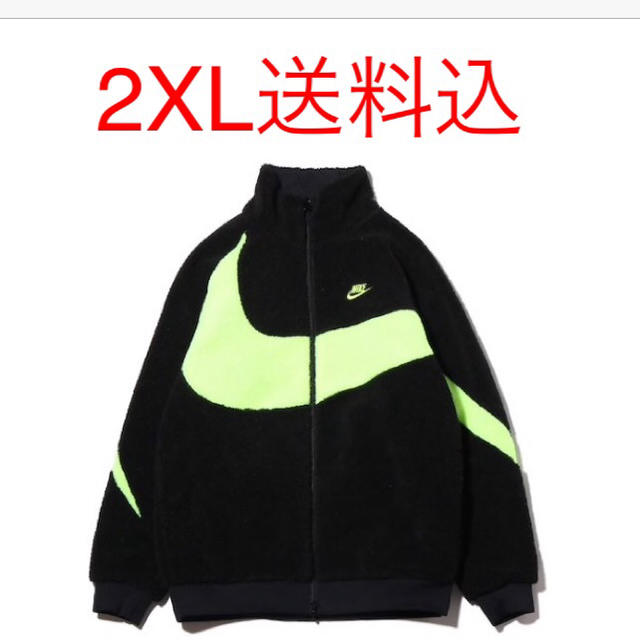 Nike big swoosh boa jacket   Full zipブルゾン