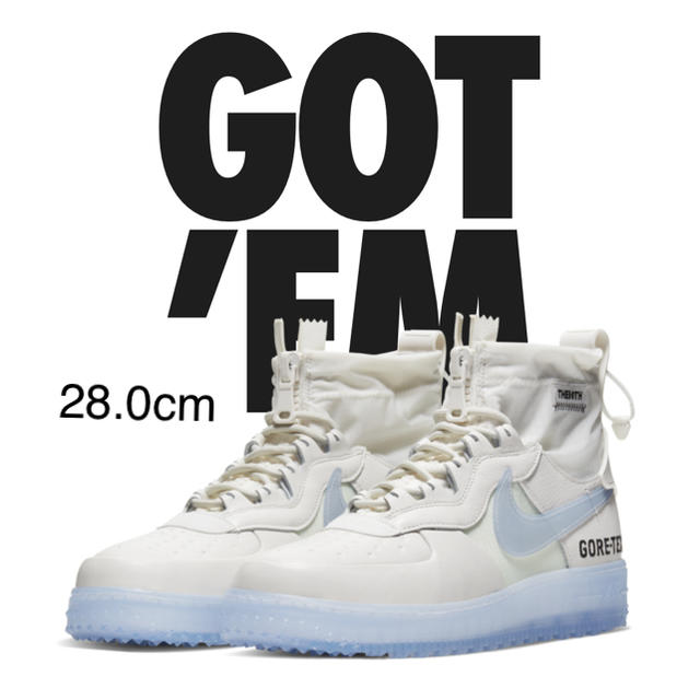 phantomWhiteサイズNIKE AIR FORCE 1 WNTR THE10TH "GORE-TEX"