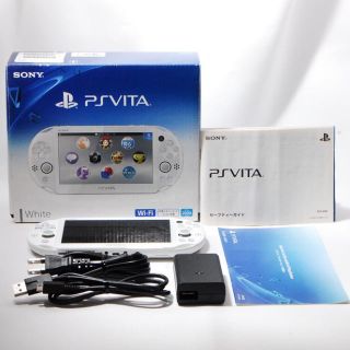 プレイステーションヴィータ(PlayStation Vita)の☆SONY PS VITA PCH-2000 ZA-12♬☆(携帯用ゲーム機本体)