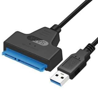 USB-SATA HDD/SSD 2.5インチ ケーブル5Gbps USB3.0(PC周辺機器)