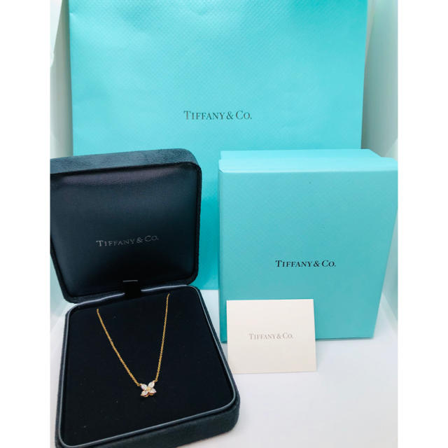 Tiffany & Co. - 超美品 ティファニー ダイヤモンド ビクトリア スモール ネックレス