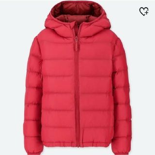 ユニクロ(UNIQLO)のはるこ様専用【未使用】UNIQLO ライトウォームパデットパーカ (150)(ジャケット/上着)