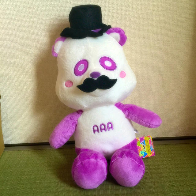 え〜パンダ おひげ 紫