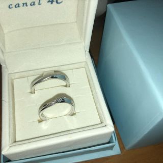 カナルヨンドシー(canal４℃)の4℃のペアリング(リング(指輪))