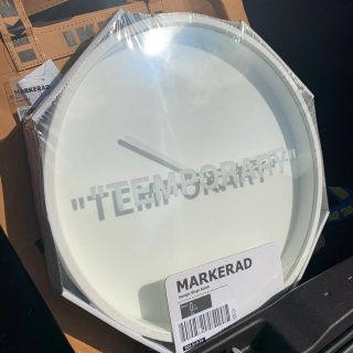 イケア(IKEA)のVirgil Abloh × IKEA “MARKERAD” 時計(掛時計/柱時計)