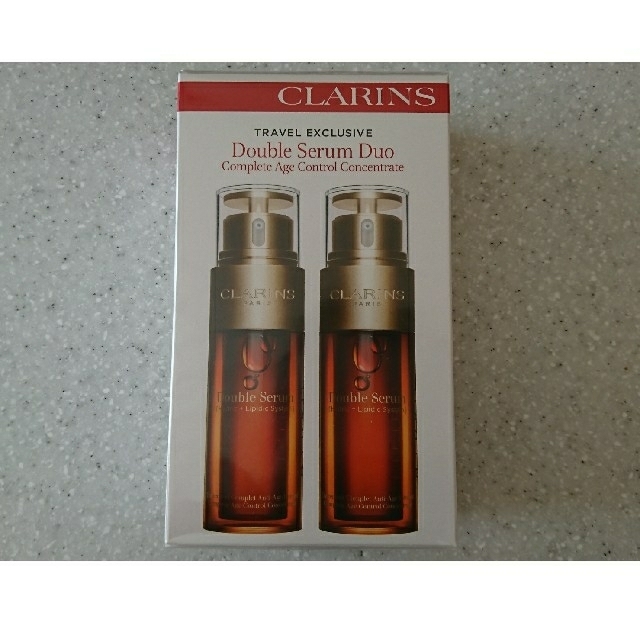 CLARINS クラランス ダブルセーラムex 50ml 2本セットスキンケア/基礎化粧品