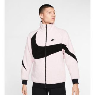 ナイキ(NIKE)の新品 タグ付き 即納 Sサイズ ナイキ ビッグスウォッシュ ボアジャケット(ブルゾン)