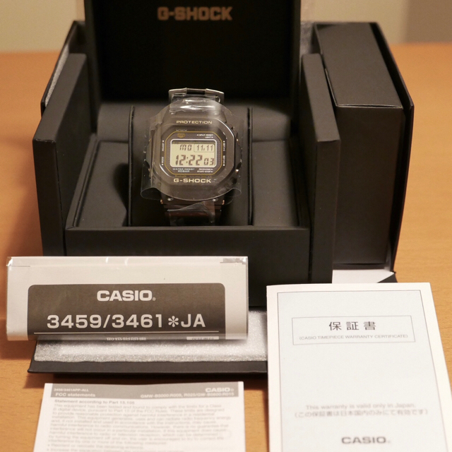 G-SHOCK(ジーショック)の即納可 保証書付 国内正規品 GMW-B5000TB-1JR フルメタル チタン メンズの時計(腕時計(デジタル))の商品写真