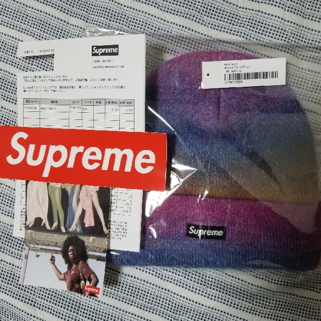 Supreme(シュプリーム)のSupreme Mohair Beanie Mixed Pink メンズの帽子(ニット帽/ビーニー)の商品写真