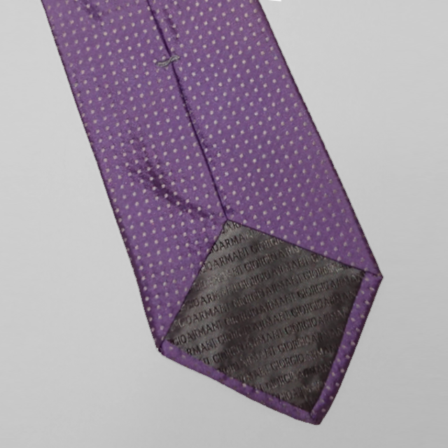 Armani(アルマーニ)のGIORGIO ARMANI アルマーニ ネクタイ ドット パープル系 メンズのファッション小物(ネクタイ)の商品写真
