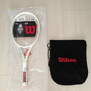 ウィルソン(wilson)のウィルソン  ウルトラ100L   ホワイト   G2  新品未使用(ラケット)