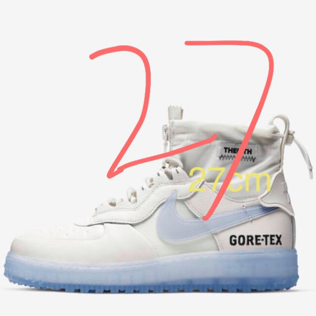 エア フォース 1 WTR Gore-Tex PhantomWhite 28.5