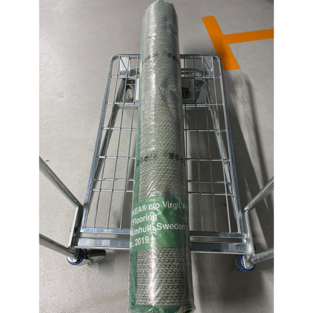 IKEA Markerad イケア ラグパイル長 wetgrass IKEA Markerad イケア ラグパイル長 wetgrass