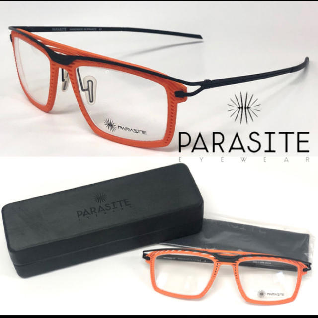 PARASITE パラサイト メガネフレーム DATE 1 C57M オレンジ iece.ie