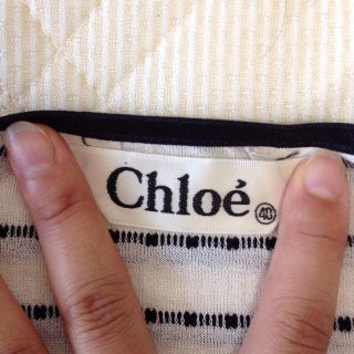 クロエ(Chloe)のボーダーワンピース(ひざ丈ワンピース)