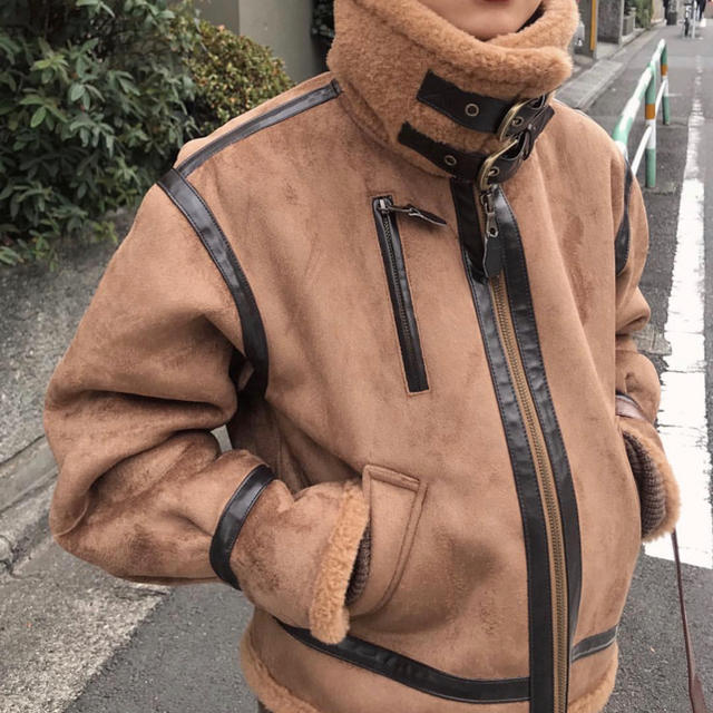 camel flight jacketレディース