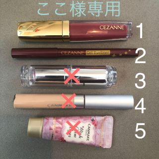 セザンヌケショウヒン(CEZANNE（セザンヌ化粧品）)のプチプラ詰め合わせ！(サンプル/トライアルキット)