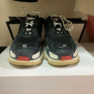 バレンシアガ(Balenciaga)のバレンシアガ トリプルS 43 中国製(スニーカー)