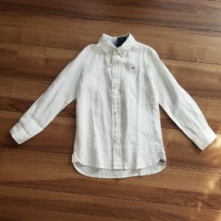 トミーヒルフィガー(TOMMY HILFIGER)の☆新品･タグ付き☆TOMMY HILFIGER 100%Linen ボタンダウン(Tシャツ/カットソー)