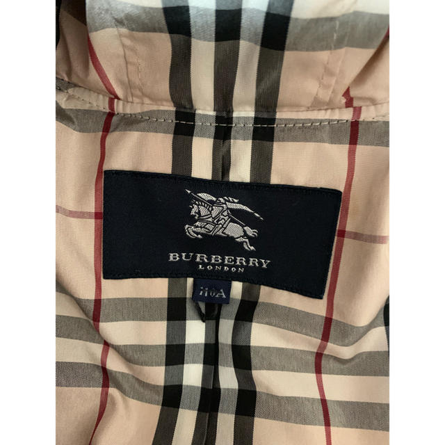 BURBERRY(バーバリー)の美品‼️バーバリーキッズコート110cm キッズ/ベビー/マタニティのキッズ服男の子用(90cm~)(コート)の商品写真