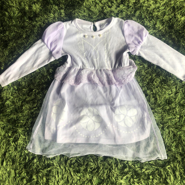 ソフィア ドレス ワンピース 110 キッズ/ベビー/マタニティのキッズ服女の子用(90cm~)(ワンピース)の商品写真