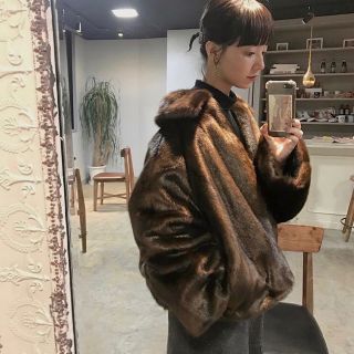 新品✨ leinwande✨ Faux Fur Jacket🧸✨(毛皮/ファーコート)