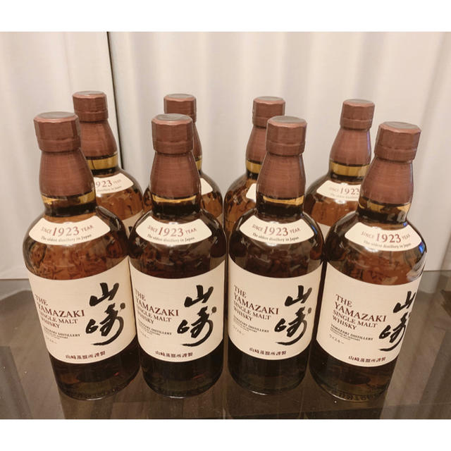 山崎 700ml 10本セット 新品未開封 マイレージ付き食品/飲料/酒