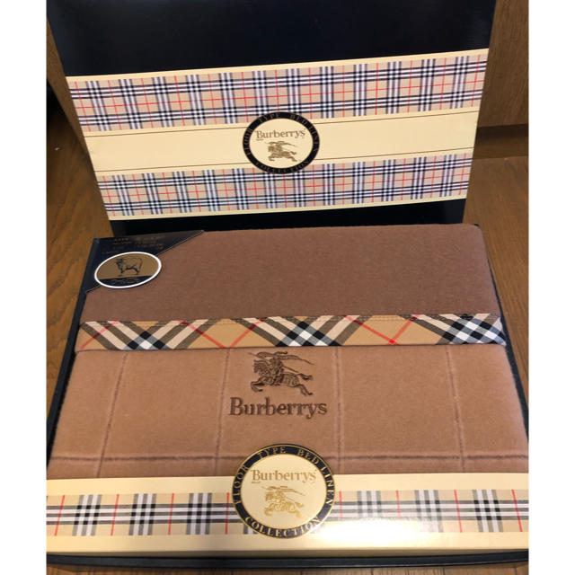 BURBERRY - バーバリー ウール毛布【断捨離中ですさん専用】の通販 by モコ's shop｜バーバリーならラクマ