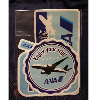 エーエヌエー(ゼンニッポンクウユ)(ANA(全日本空輸))のANA ステッカー(ノベルティグッズ)