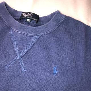 ポロラルフローレン(POLO RALPH LAUREN)の値下げ★ラルフローレン　ブルートレーナー　110cm  (Tシャツ/カットソー)