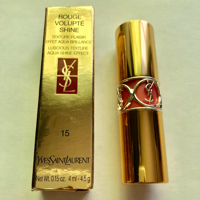 Yves Saint Laurent Beaute(イヴサンローランボーテ)のysl ルージュヴォリュプテシャイン 15 コスメ/美容のベースメイク/化粧品(口紅)の商品写真