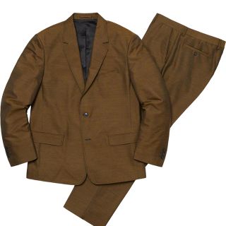 シュプリーム(Supreme)のsupreme sharkskin suit brown スーツ　small(セットアップ)