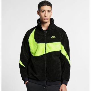 ナイキ(NIKE)のnike フルジップ スウッシュ ジャケット ボアジャケット XL (その他)